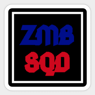 ZMBSQD Logo Sticker